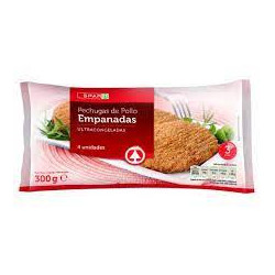 PECHUGA POLLO EMPANADA SPAR 4UD 300G