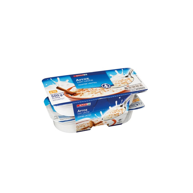ARROZ CON LECHE SPAR P4X125G