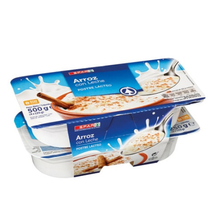 ARROZ CON LECHE SPAR P4X125G