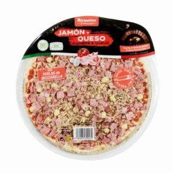 PIZZA RIKISSSIMO JAMON Y QUESO 400G