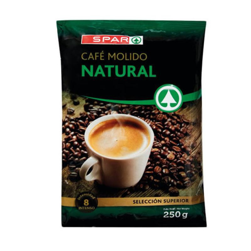 CAFE SPAR MOLIDO NATURAL PTE. 250G