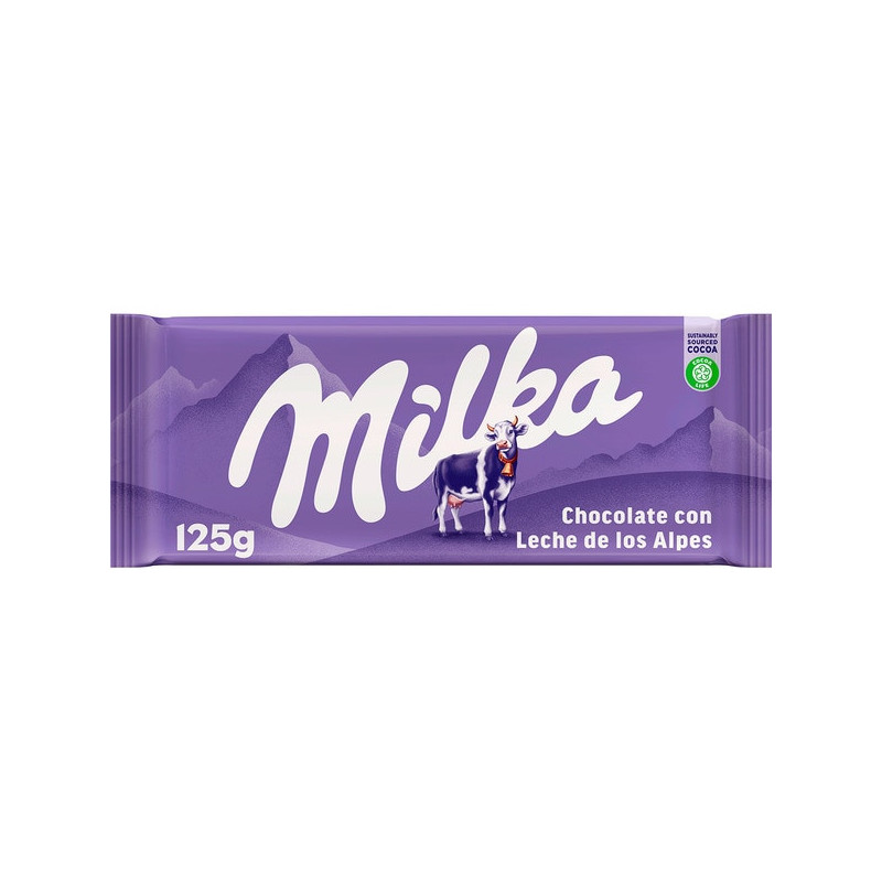 CHOCOLATE MILKA LECHE TAB. 125G