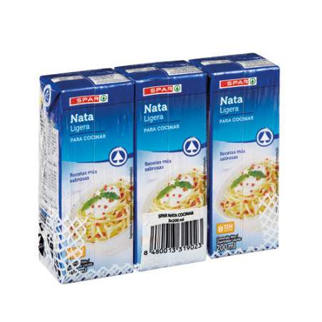 NATA COCINA SPAR 18% BRIK 200ML
