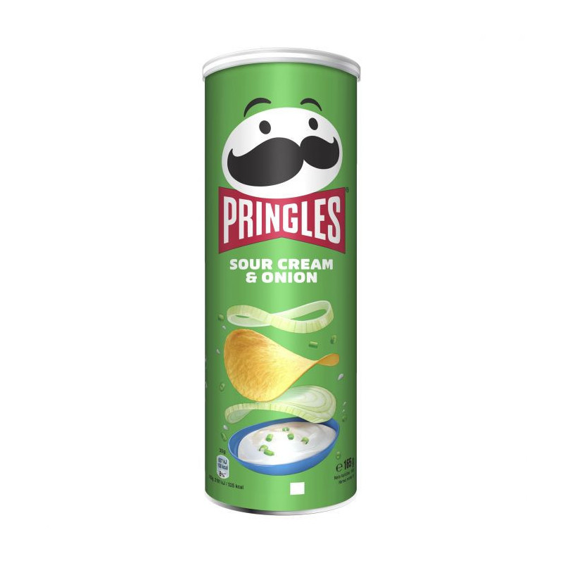 PATATAS FRITAS PRINGLES SOUR CREAM 165 G