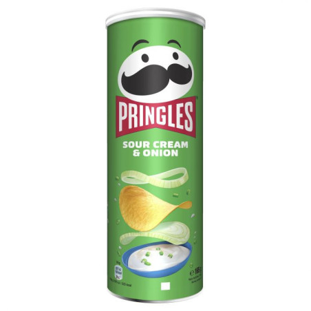 PATATAS FRITAS PRINGLES SOUR CREAM 165 G